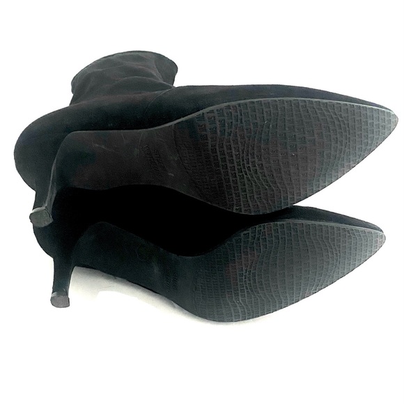 Stuart Weitzman Wren Suede Heel Ankle Boots - Picture 12 of 14